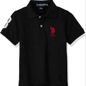 US Polo Assn Youth Boys Short Sleeve Polo